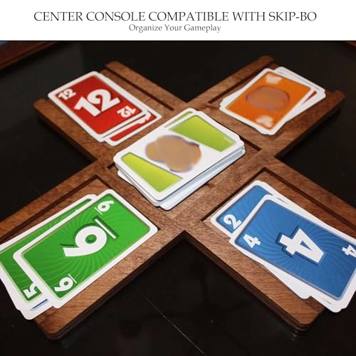 Player Tray - 4 Player Trays Personalized + Center Console