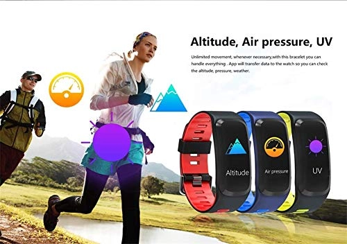 Fitness Tracker - 0.95 Inches Heart Rate Monitor Bluetooth 4.0