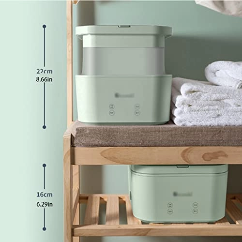 Folding washing machine