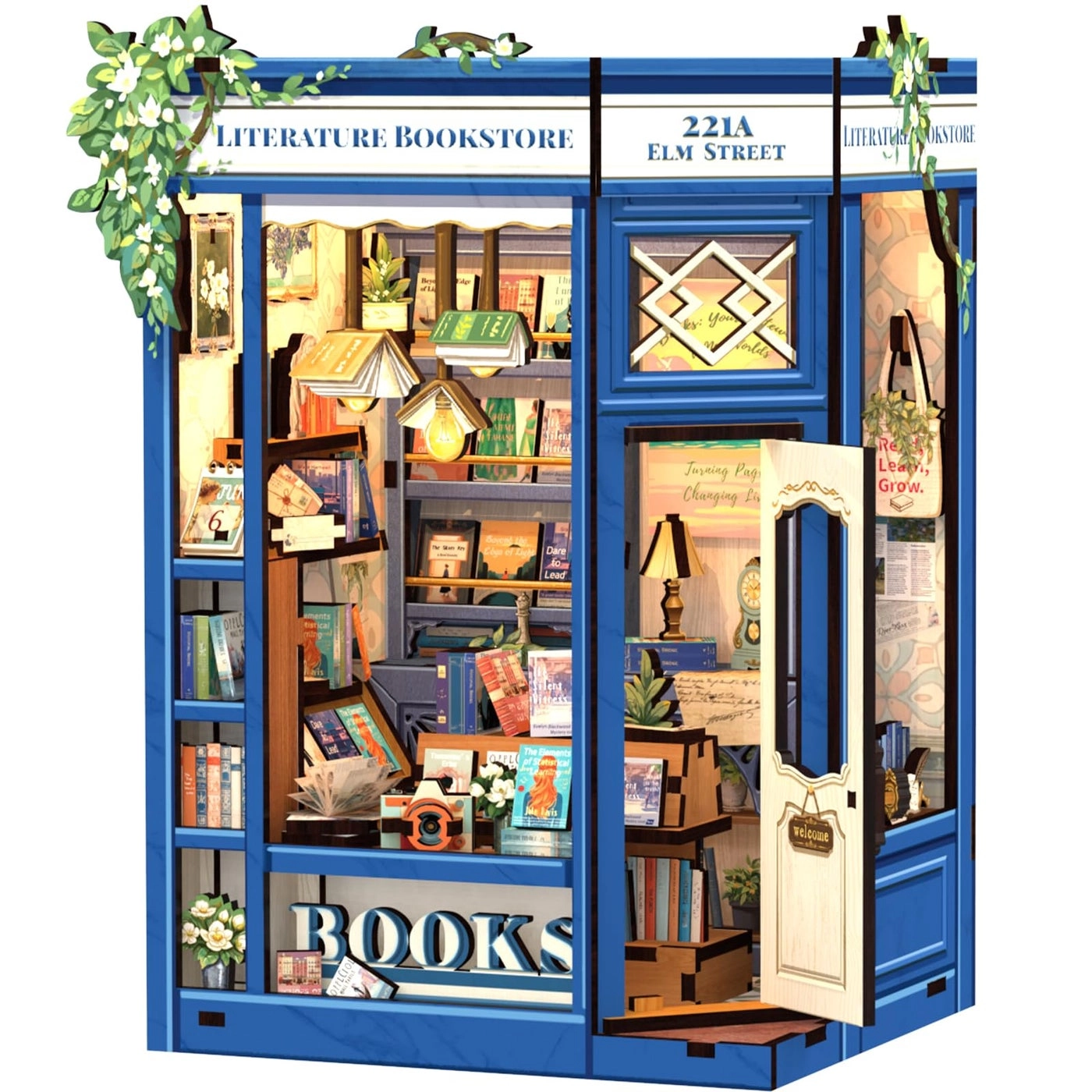 Book Nook Kit - DIY 3D Wooden Puzzle