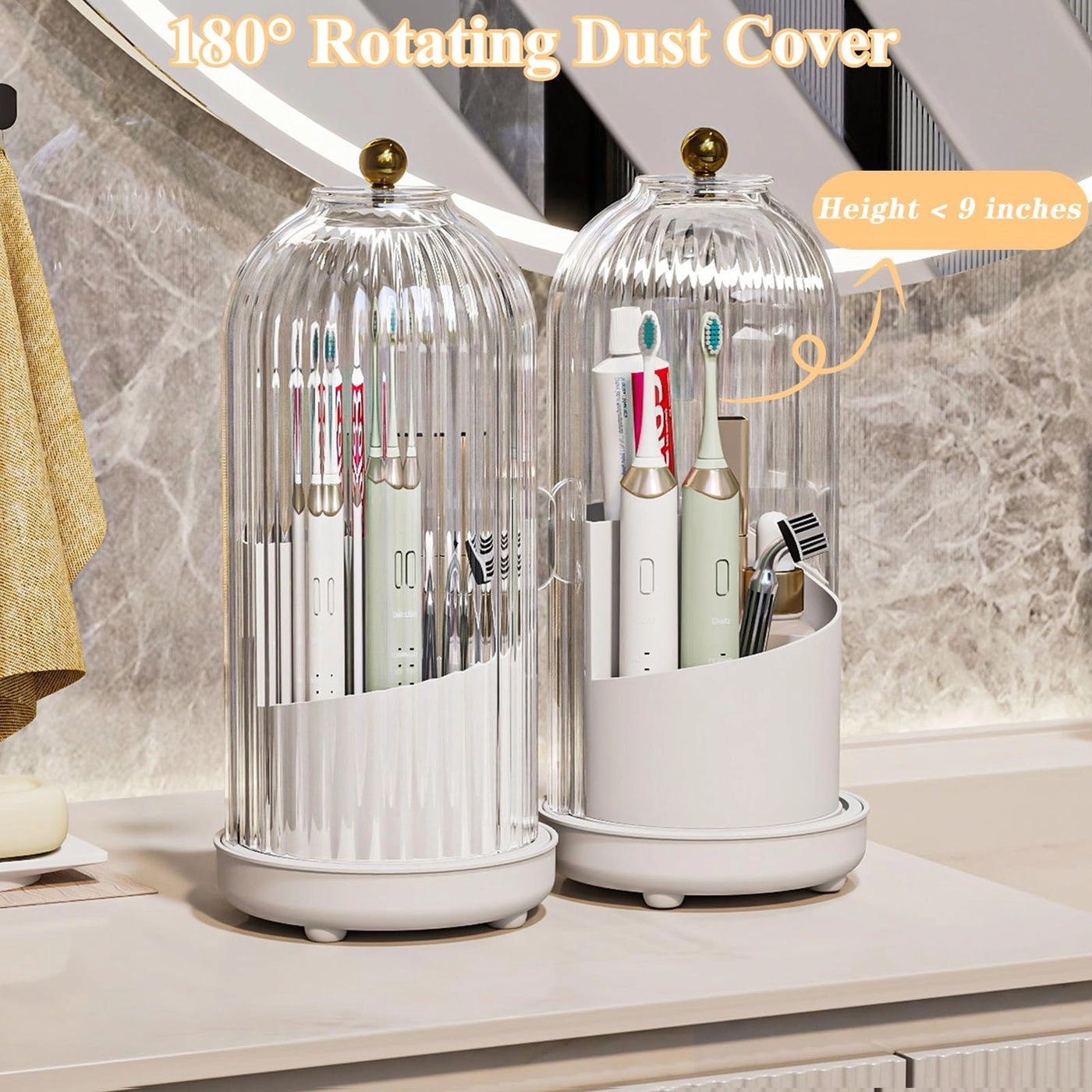 Dustproof Toothbrush Holder