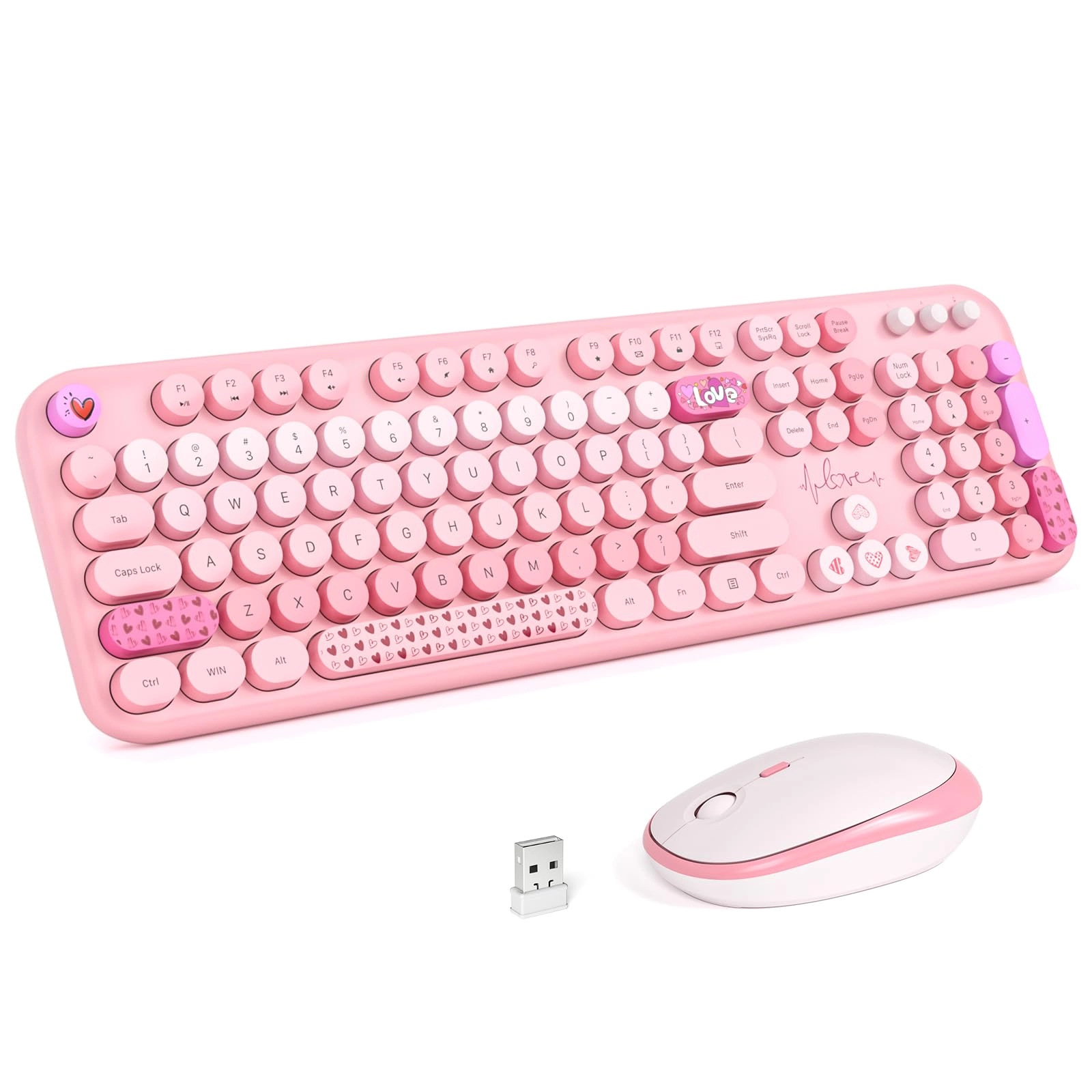 KNOWSQT Keyboard and Mouse Combo - Wireless