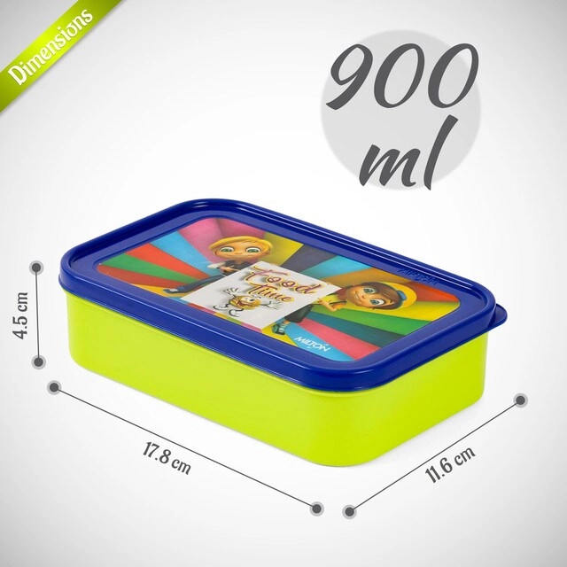 School Time Lunch Box - 900ml