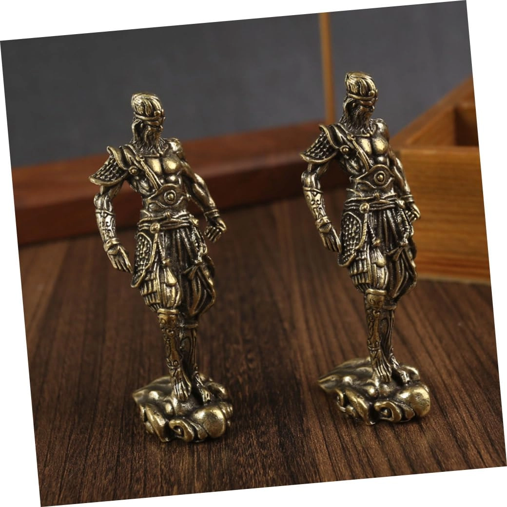 Monkey King Statue - Brass