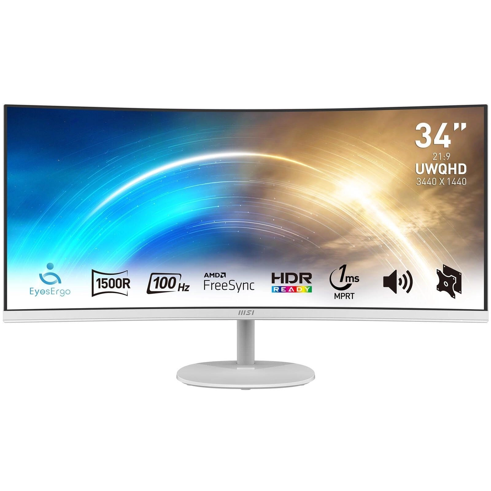 MSI Pro MP341CQWDE - 9S6-3PB2CT-038 34" 3.440x1.440