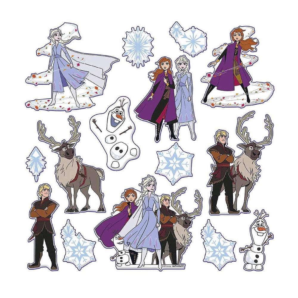 Party Centre Frozen II Sticker Book 15 pcs