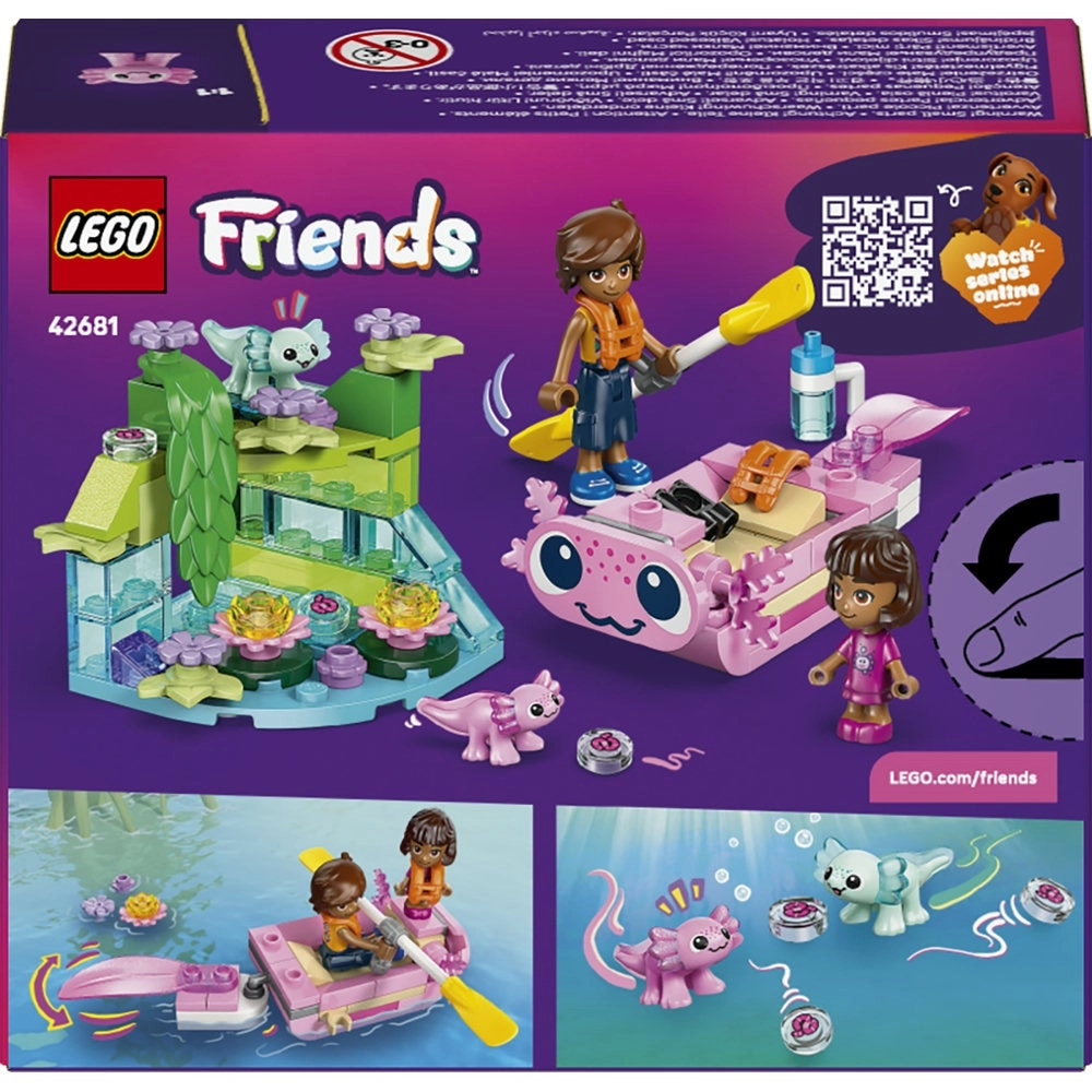 Friends Axolotl Adventure Boat (42681)