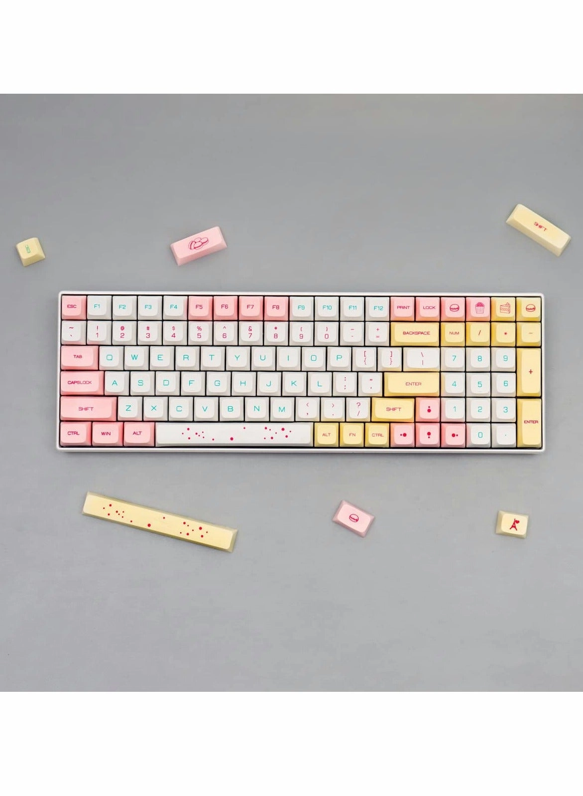 PBT Keycaps - 131 Key XDA Profile DYE-SUB