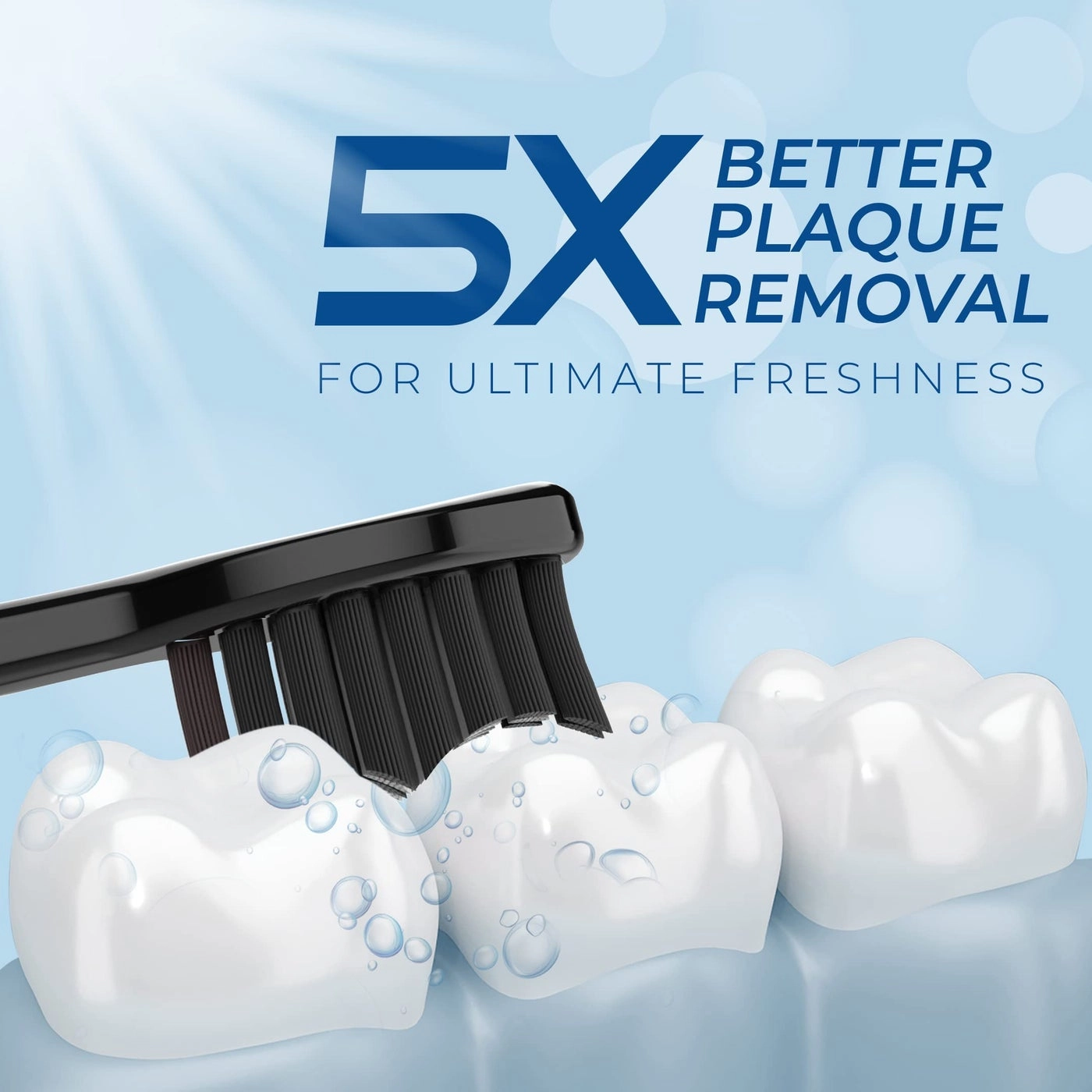 Flow Lite - 120 Days Battery Backup Super-Soft Bristles Water resistant