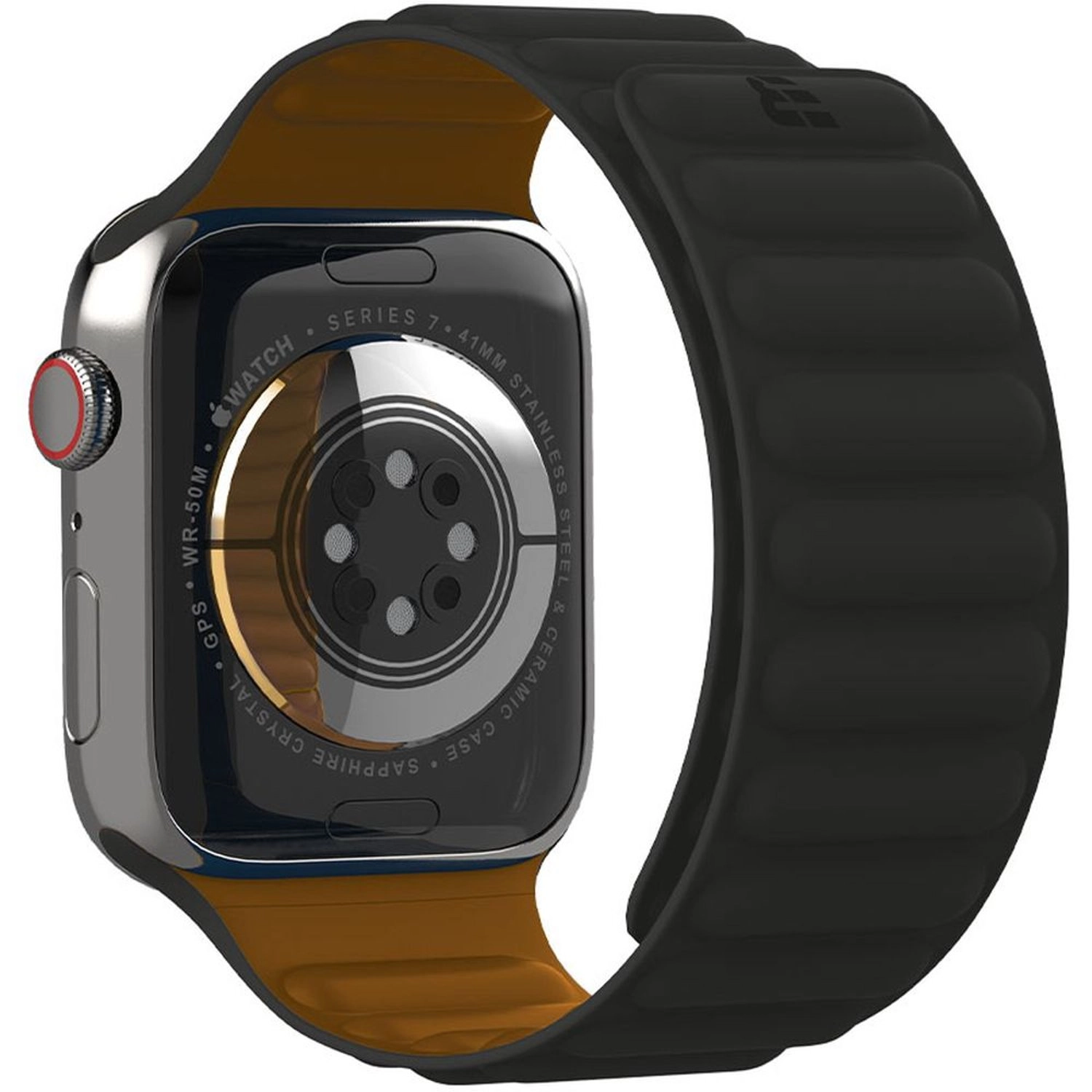 Silicone Magnetic Strap for Apple Smart Watch - 42/44/45 mm