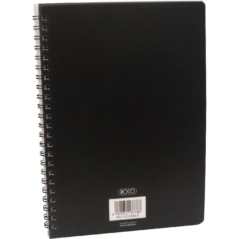 Notebook 19 X 26 cm Spiral - Grid 100 Sheets