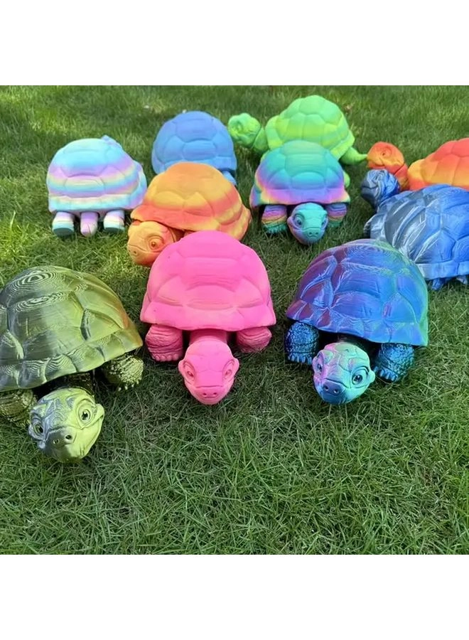 Generic 3D Printed Turtle Decorations - plastic