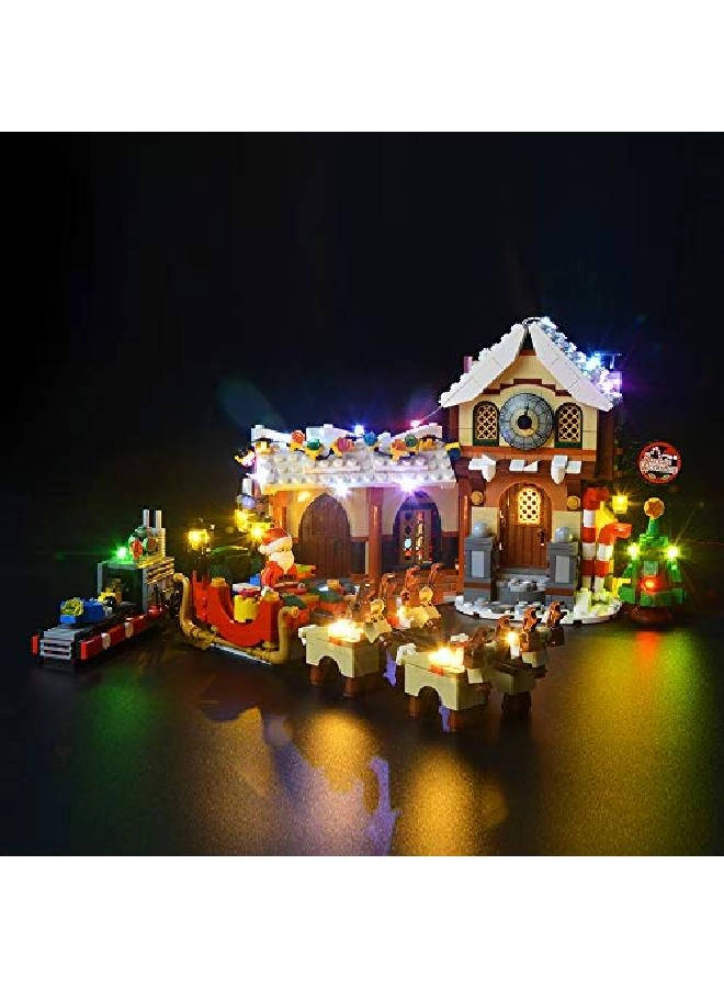 BRIKSMAX Santa'S Workshop Led Lighting Kit for LEGO 10245 - Steel