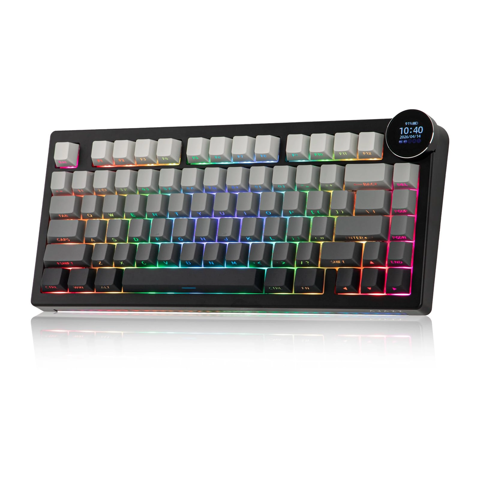 MechLands AK820V2 - QWERTY 2.4GHz Wireless, BT, USB-C