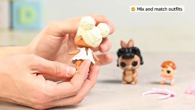 Flower Child Fashion Doll + Short Stop Hop Fashion Doll + Lil Majorette Fashion Doll - Ages 3+