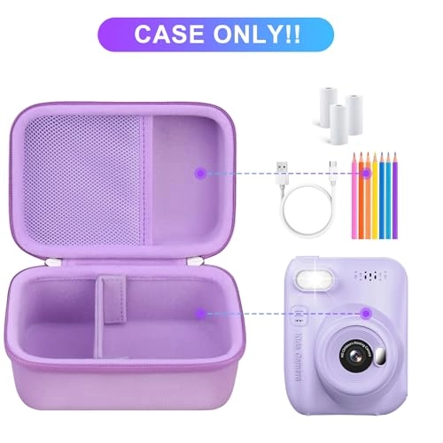 Carrying Case - 14.75 x 12.09 x 9.27 cm Compatible with ESOXOFFORE / GKTZ / WEEFUN / Eveedo / Anchioo / YTETCN