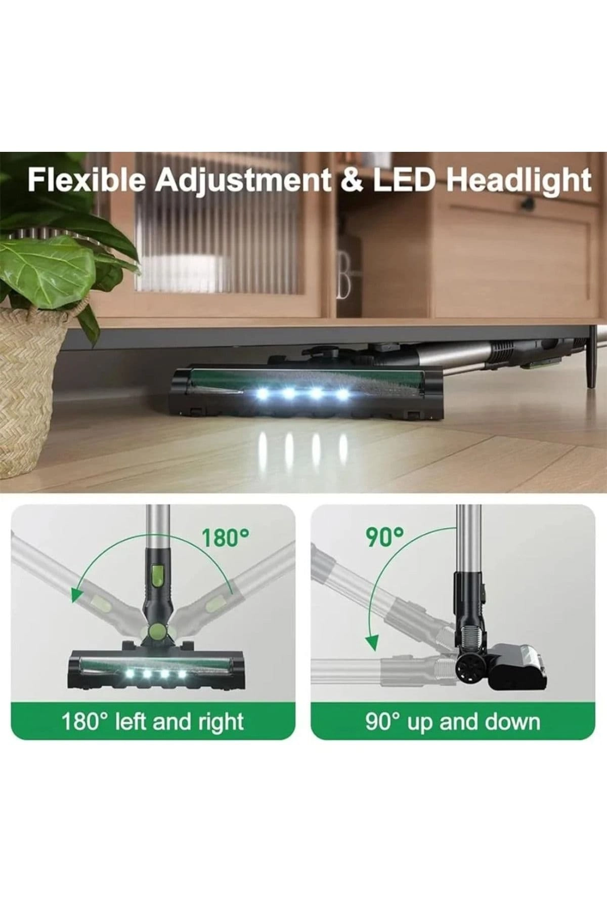 DX2903 - 160W 2000mAh Cordless Stick Vacuum