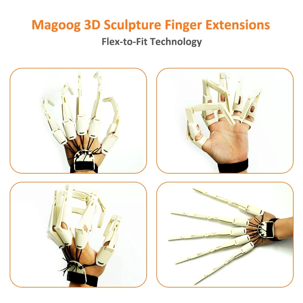 Articulated Finger Extensions - 1.00 Count All Ages One Size