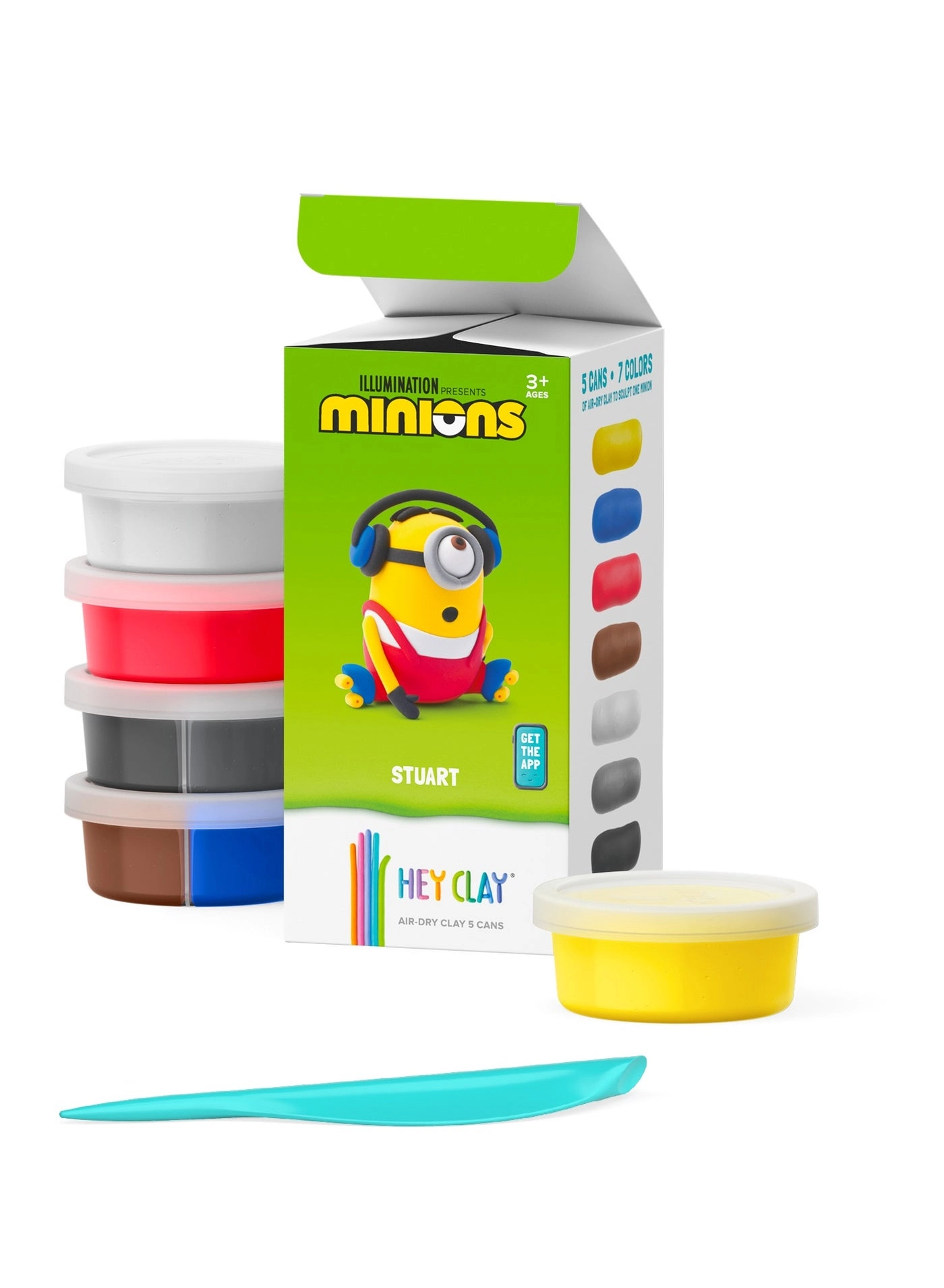 Minions Stuart - modelling clay 3+ years 5 cans