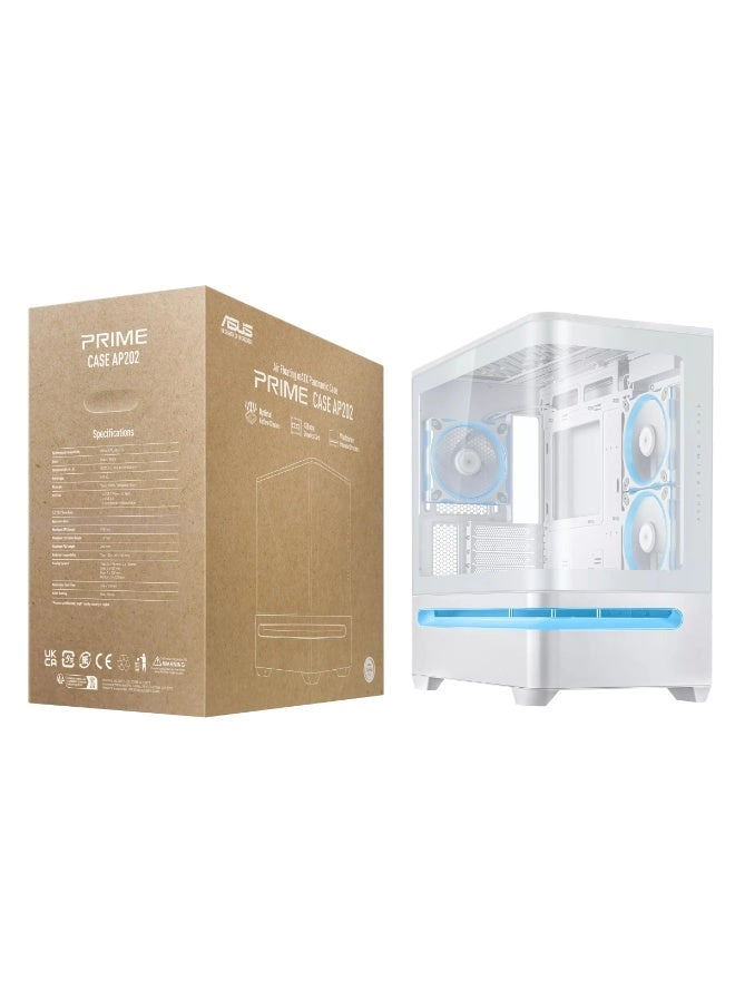 ASUS Prime AP202 ARGB - Side window Micro-ATX