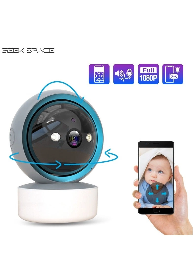 GEEK SPACE 360 Degree Wireless IP Camera - 1080P