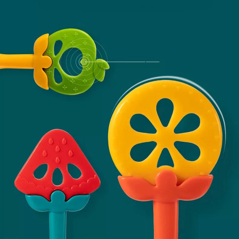 Baby Rattle Fruit Shape Teether - Suitable for 0 month & above
