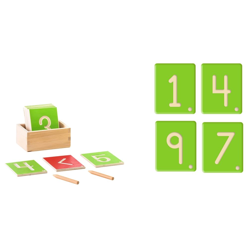 Edu Fun Trace Me English Numbers - 2+
