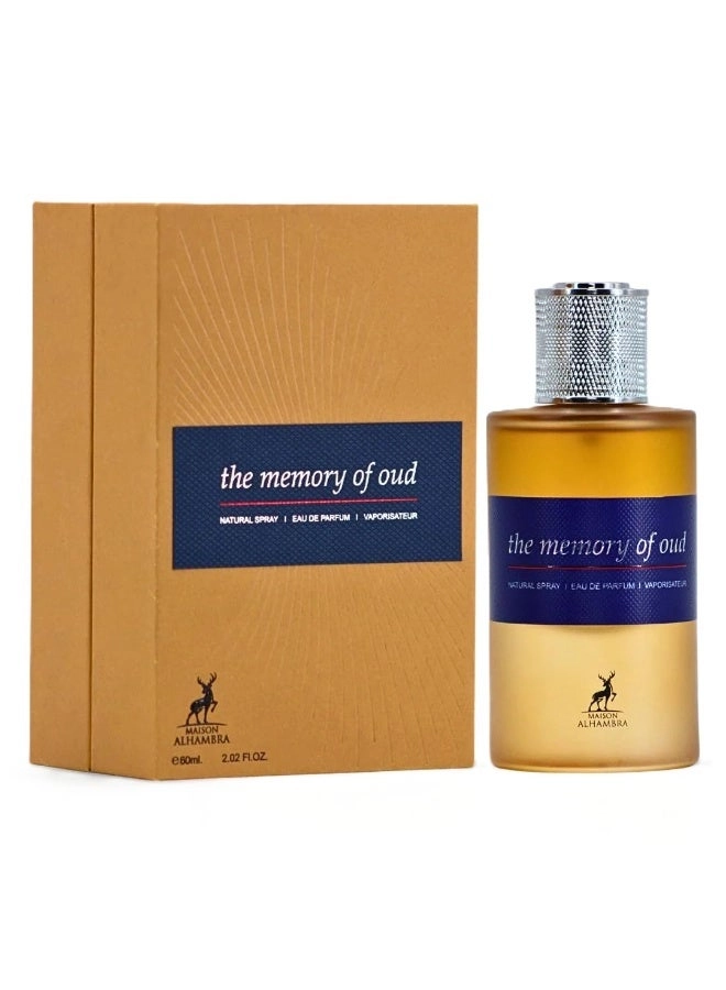 Maison Alhambra THE MEMORY OF OUD Eau de Parfum 60ml