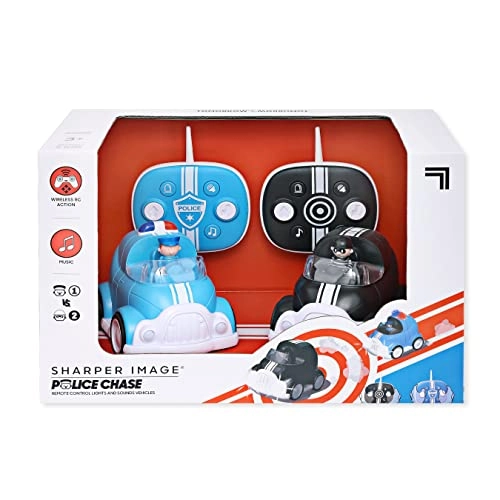 RC Car - Lights & Sound Red and White Pack