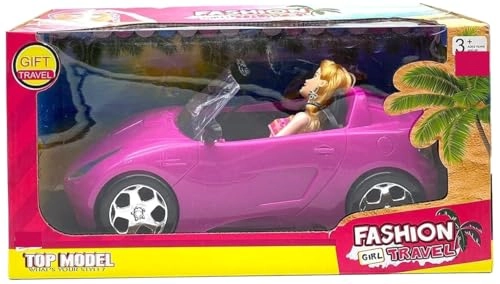 Doll With Car - ASSORTED COLOR Ages 3+