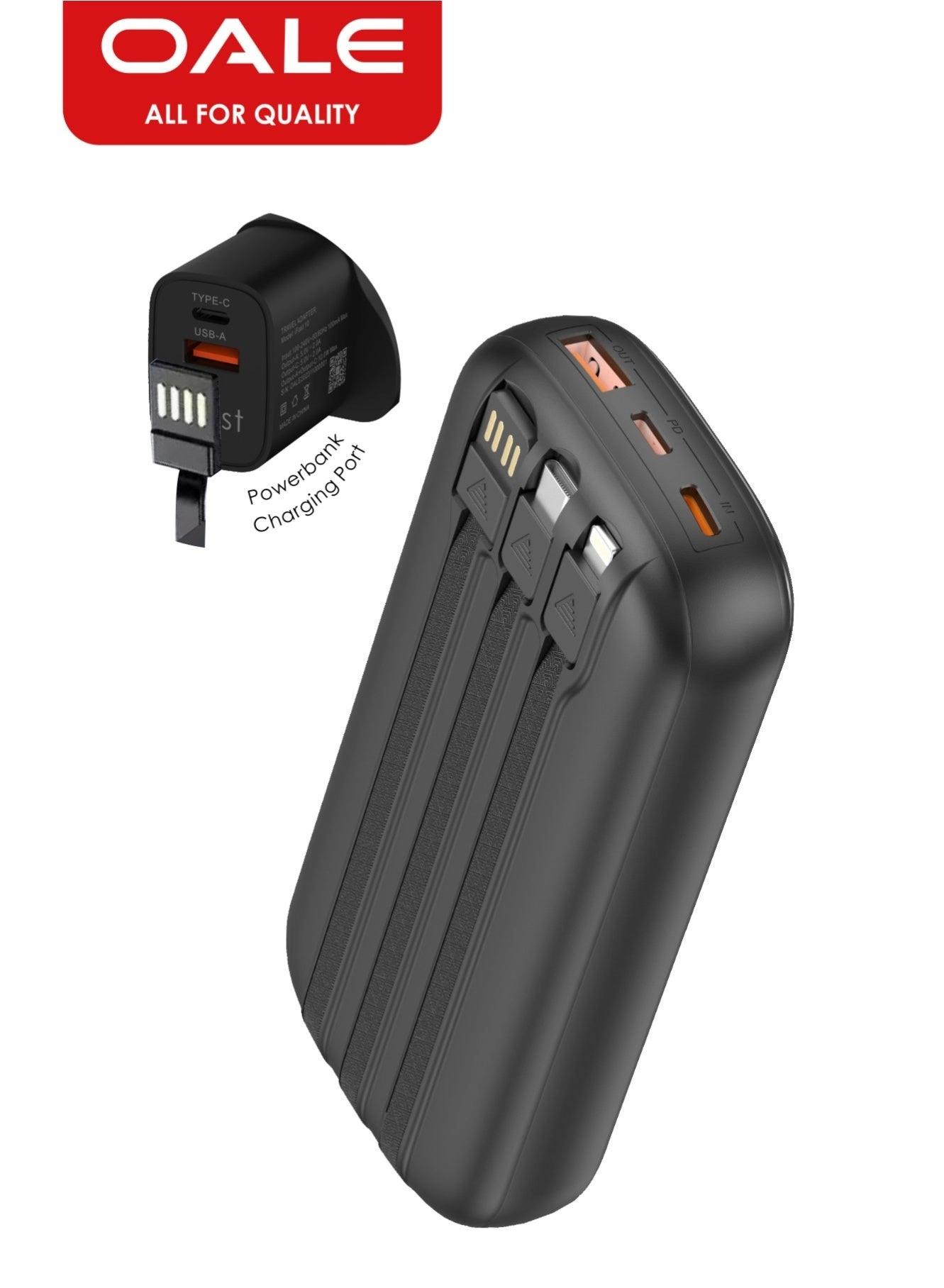 Power Bank - 20000 Watt-hour 22.5w