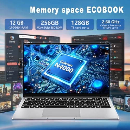 ECOBOOK - 15.6'' N4000 8GB DDR4 256GB SSD