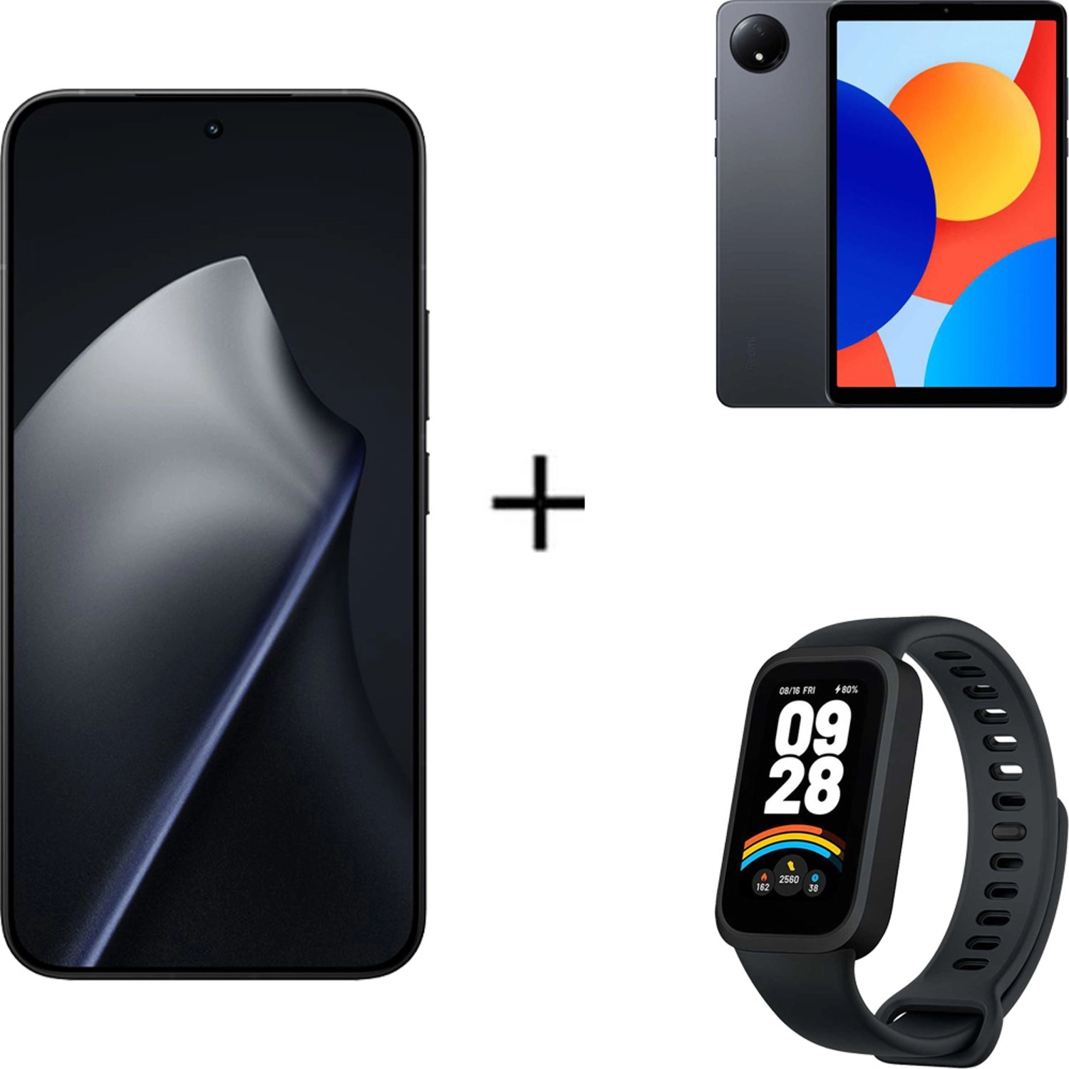 15T Pro - 12GB 512GB + Redmi Pad SE - 4GB 64GB + Band 9 Active + VIP Card + Gift Box