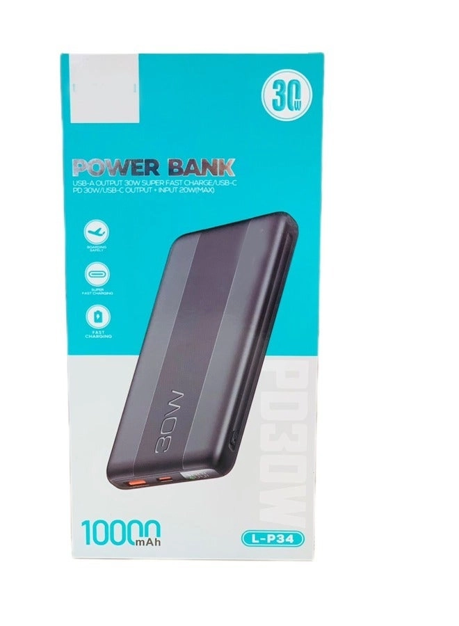 L-P34 - 10000 milliamp-hour 30 Watt