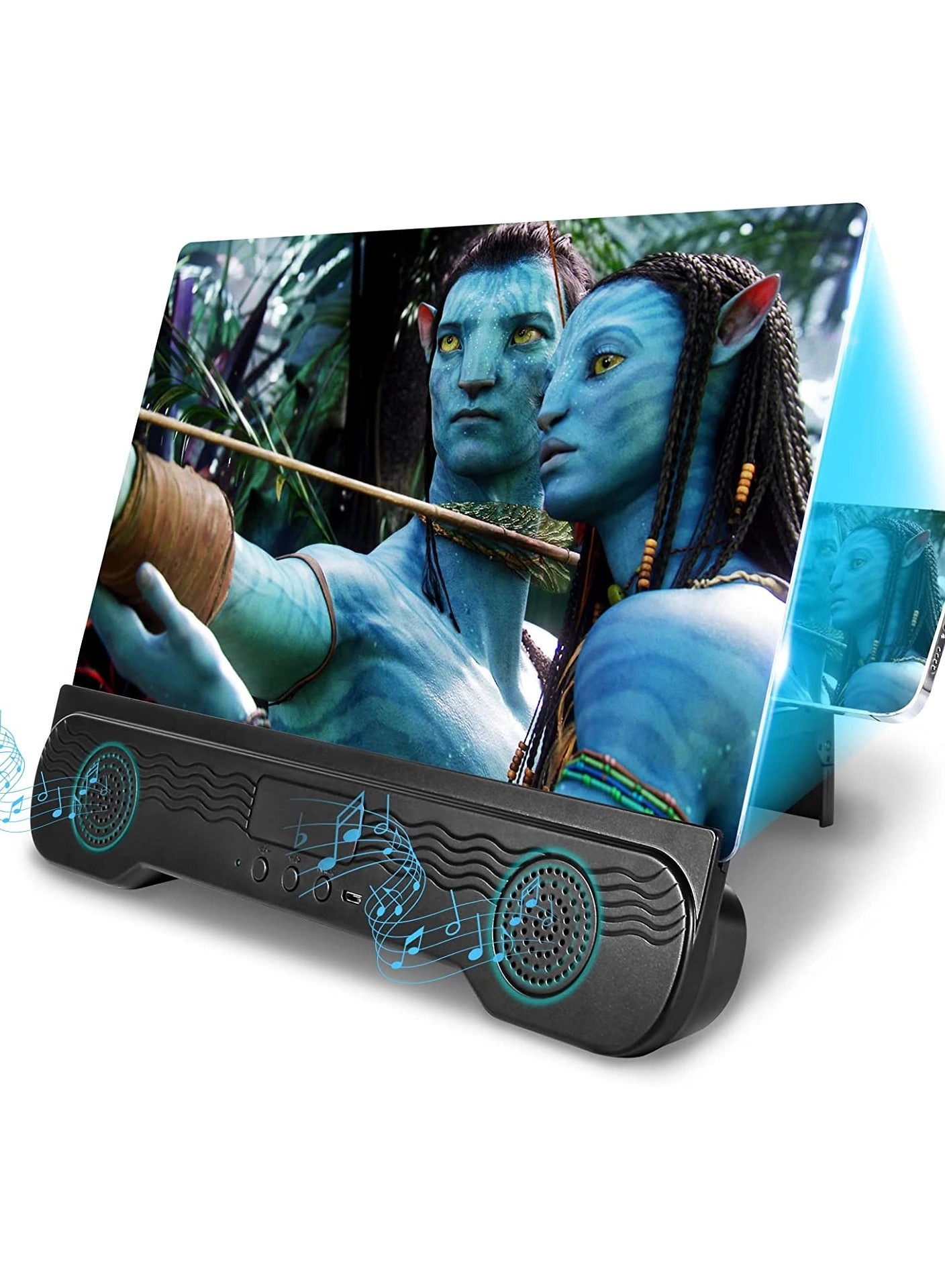 SYOSI Phone Screen Magnifier - 14 Inch Bluetooth Speaker