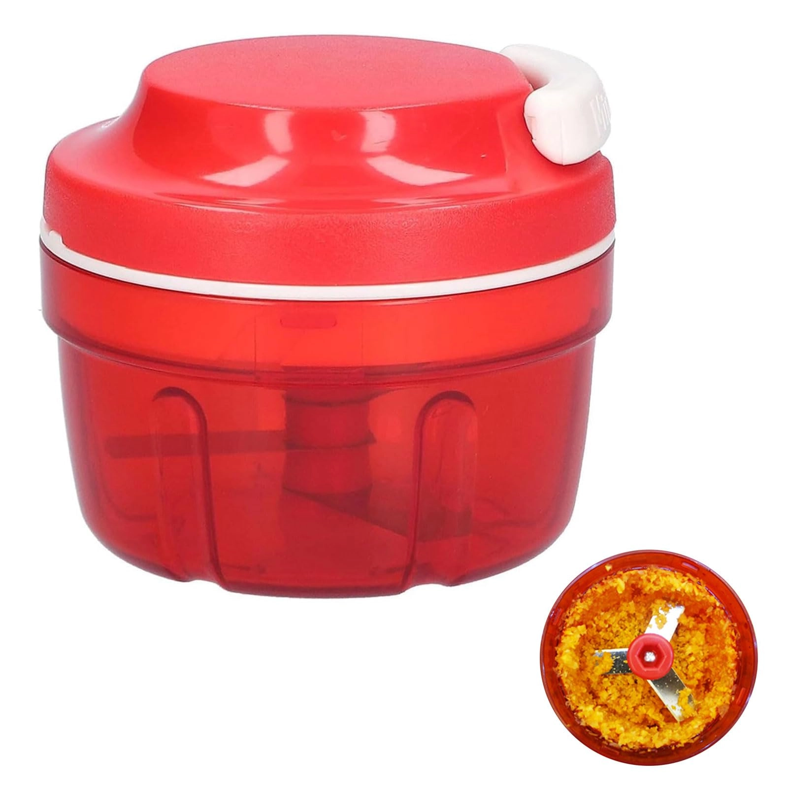 Raheem Manual Onion Cutter - Pulley Red