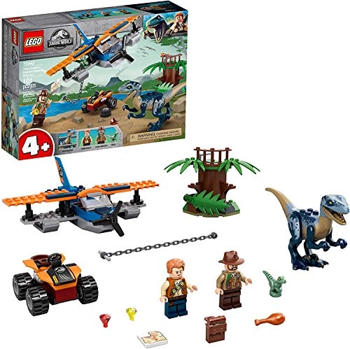 Jurassic World Velociraptor: Biplane Rescue Mission (75942)