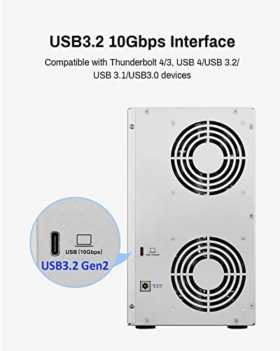 D6-320 - USB 3.2 Gen2 10Gbps SATA 3.5" and 2.5"