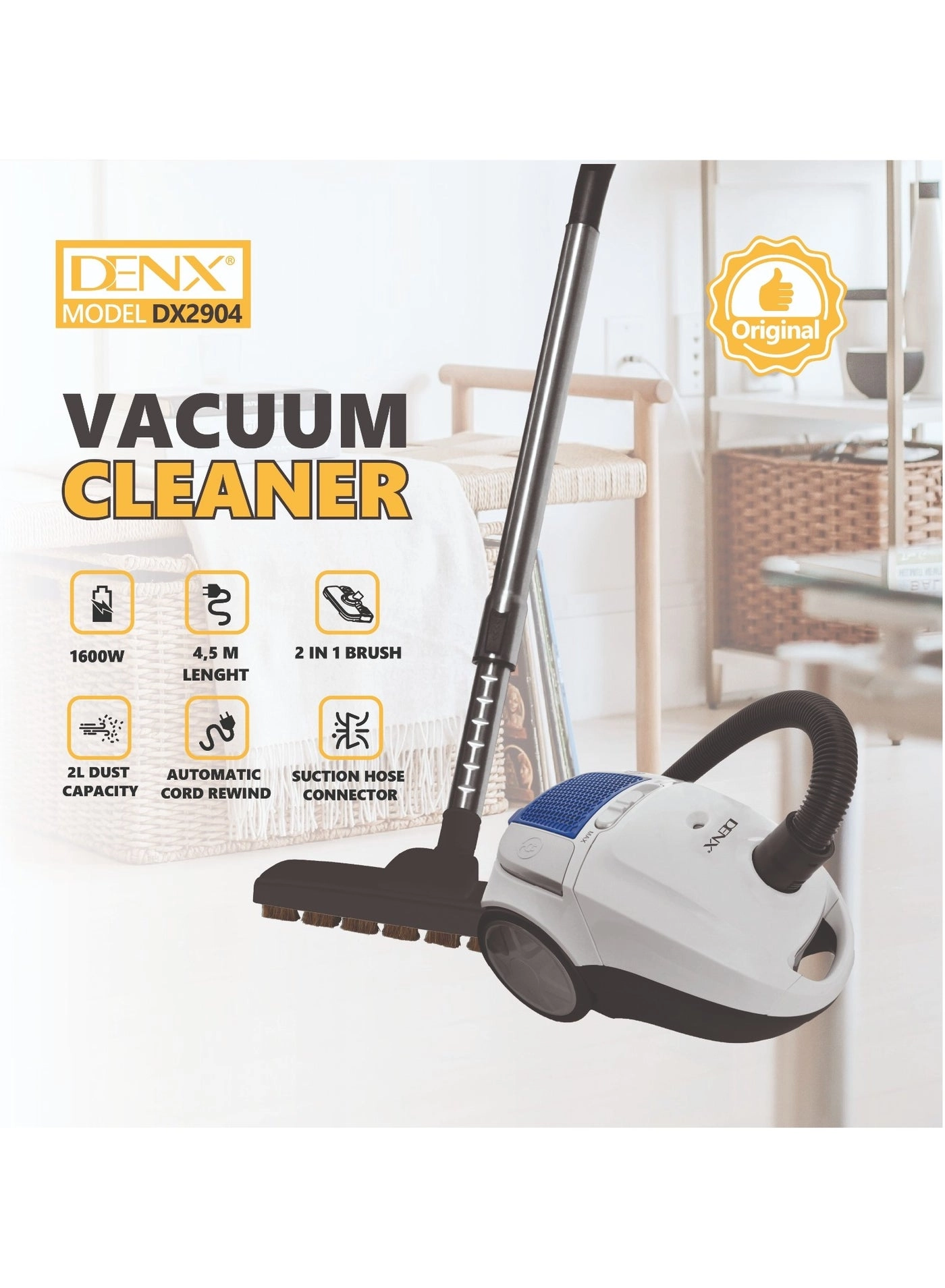 Vacuum Cleaner (DX2904)