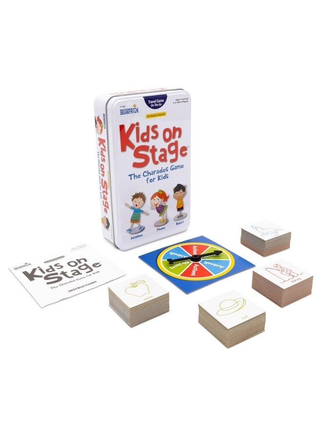 Briarpatch Kids on Stage: The Charades Game For Kids Travel Tin