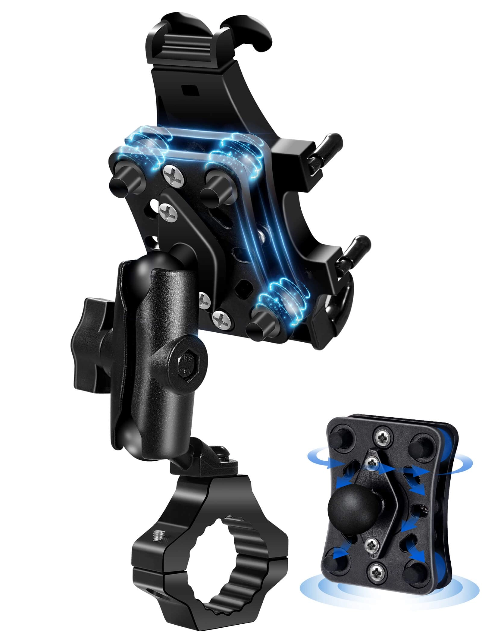 Zidiyoruo Anti-Vibration Phone Holder for UTV/SXS