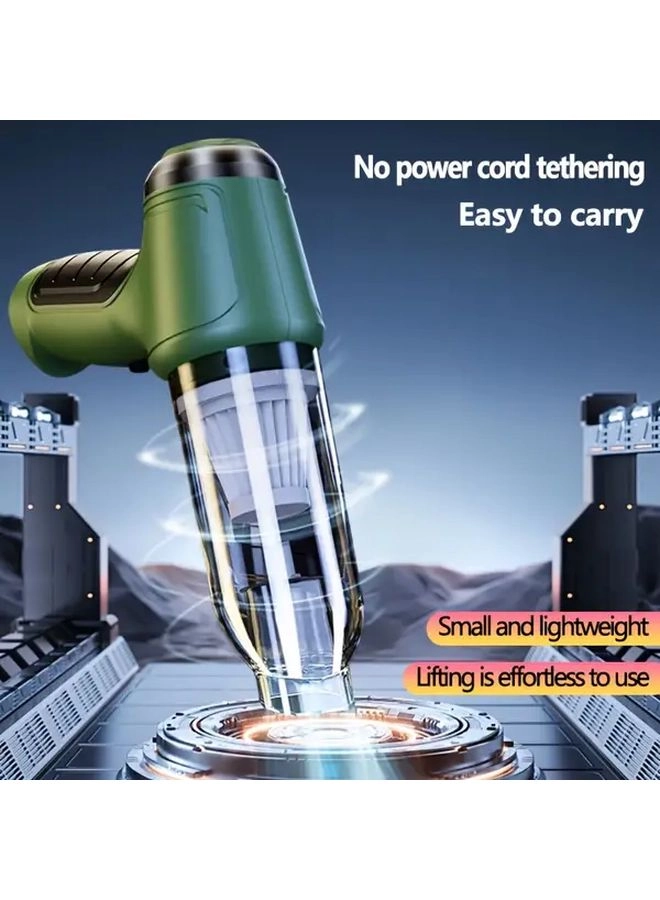 4-in-1 Wireless Handheld Vacuum Cleaner - 2000mAh