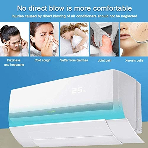 Retractable Air Conditioner Deflector - 22-42.5In Adjustable