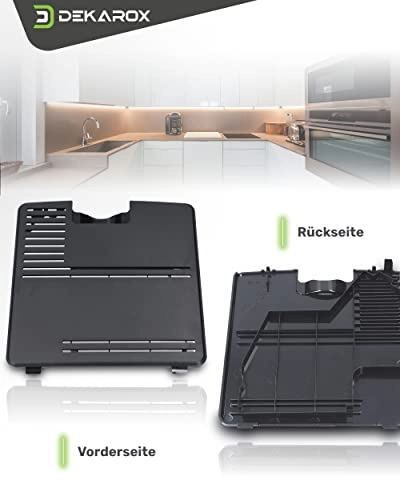 Service Door Flap - plastic black 215 mm