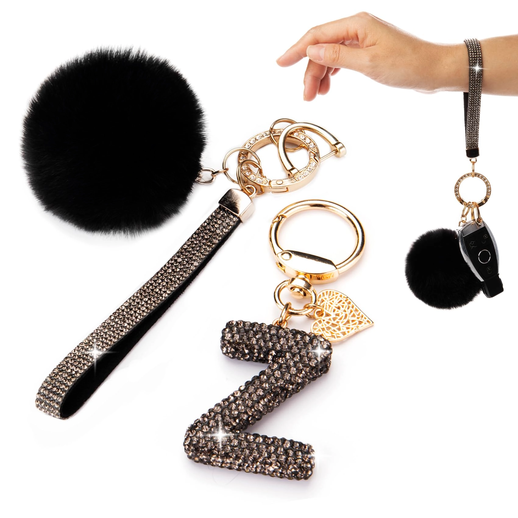 Initial Keychain - Letter