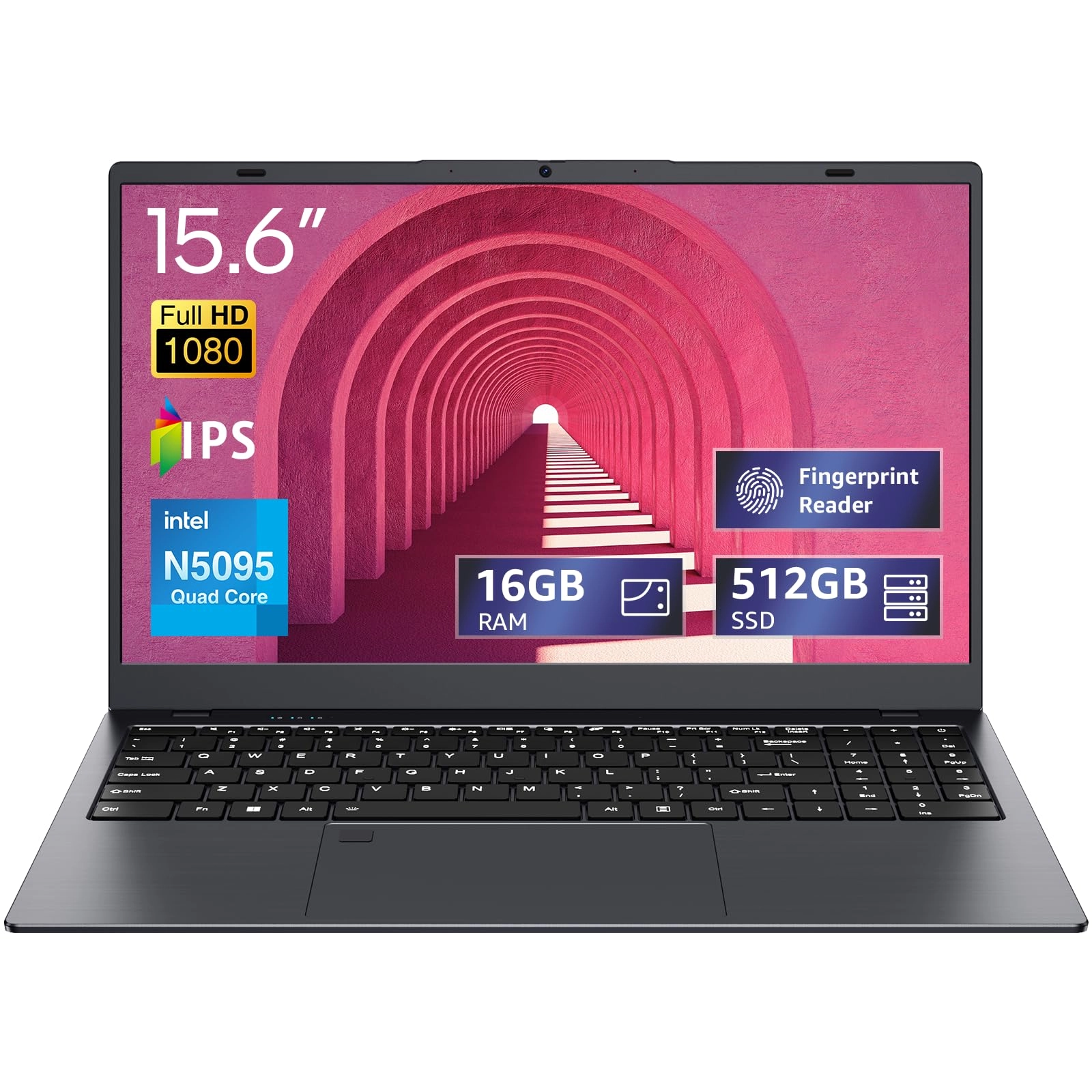 UOWAMOU BTC501 - 15.6'' N5095 16GB DDR4 512GB SSD