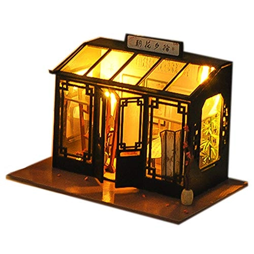 3D Miniature Dollhouse Kit - Sunshine Flower House 1:12