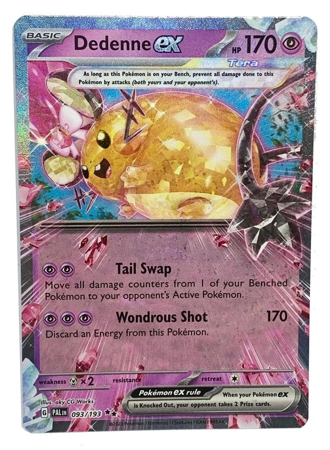 Dedenne ex 093/193 - Paldea Evolved Double Rare