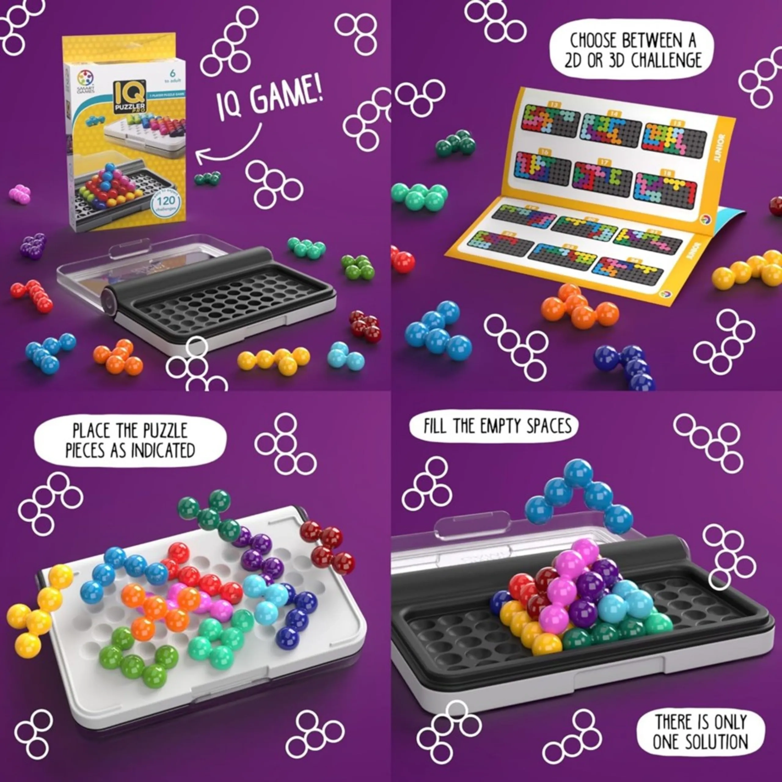 IQ Puzzle (KETP-SG455) - 12 pcs