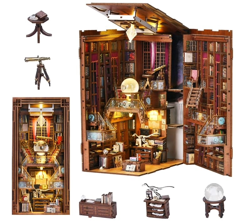 Book Nook - 3D Wooden LED Light